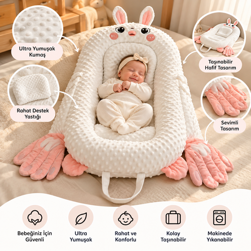 Nexella™ BabyNest – Otomatik Pış Pış Bebek Yuvası. İstersen