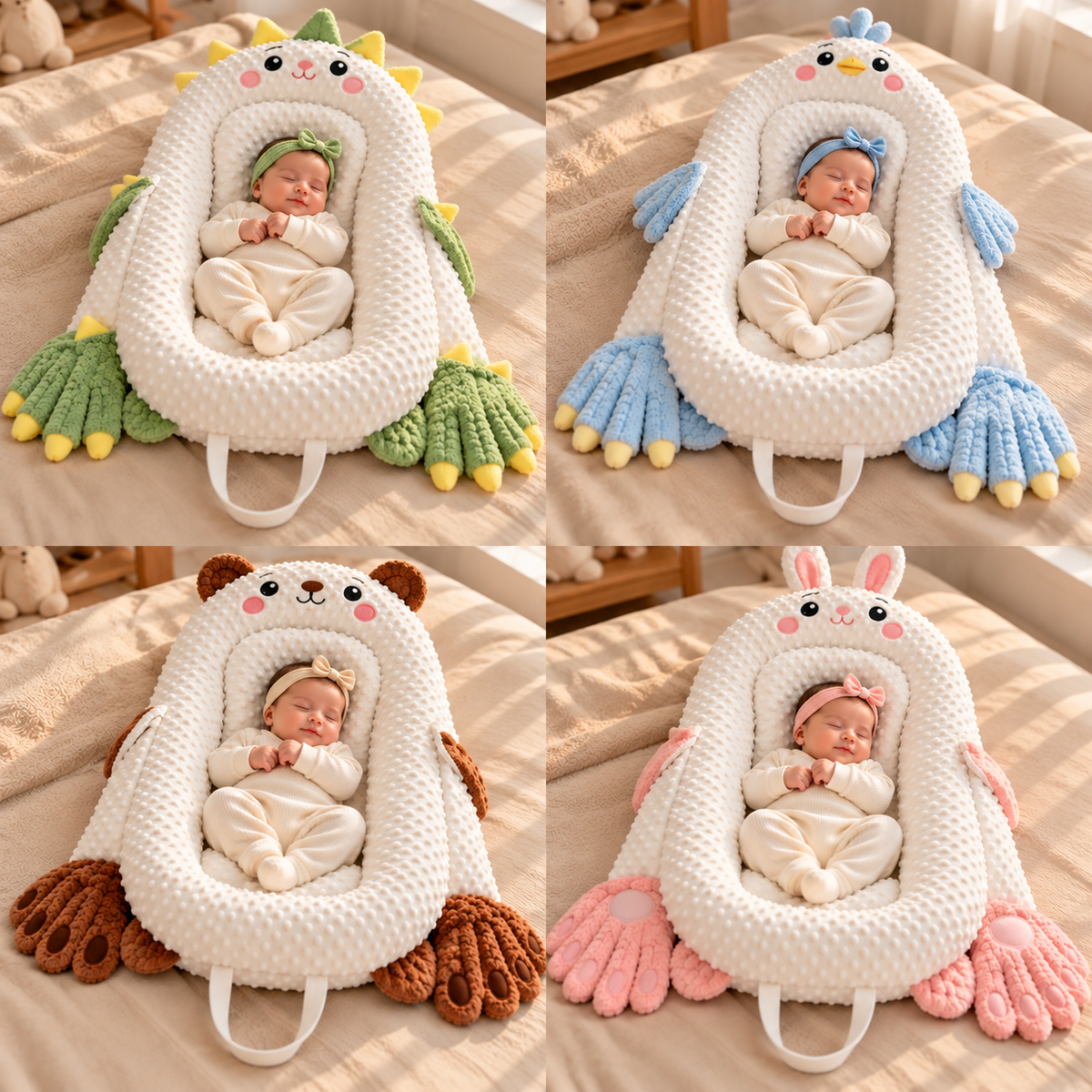 Nexella™ BabyNest – Otomatik Pış Pış Bebek Yuvası. İstersen